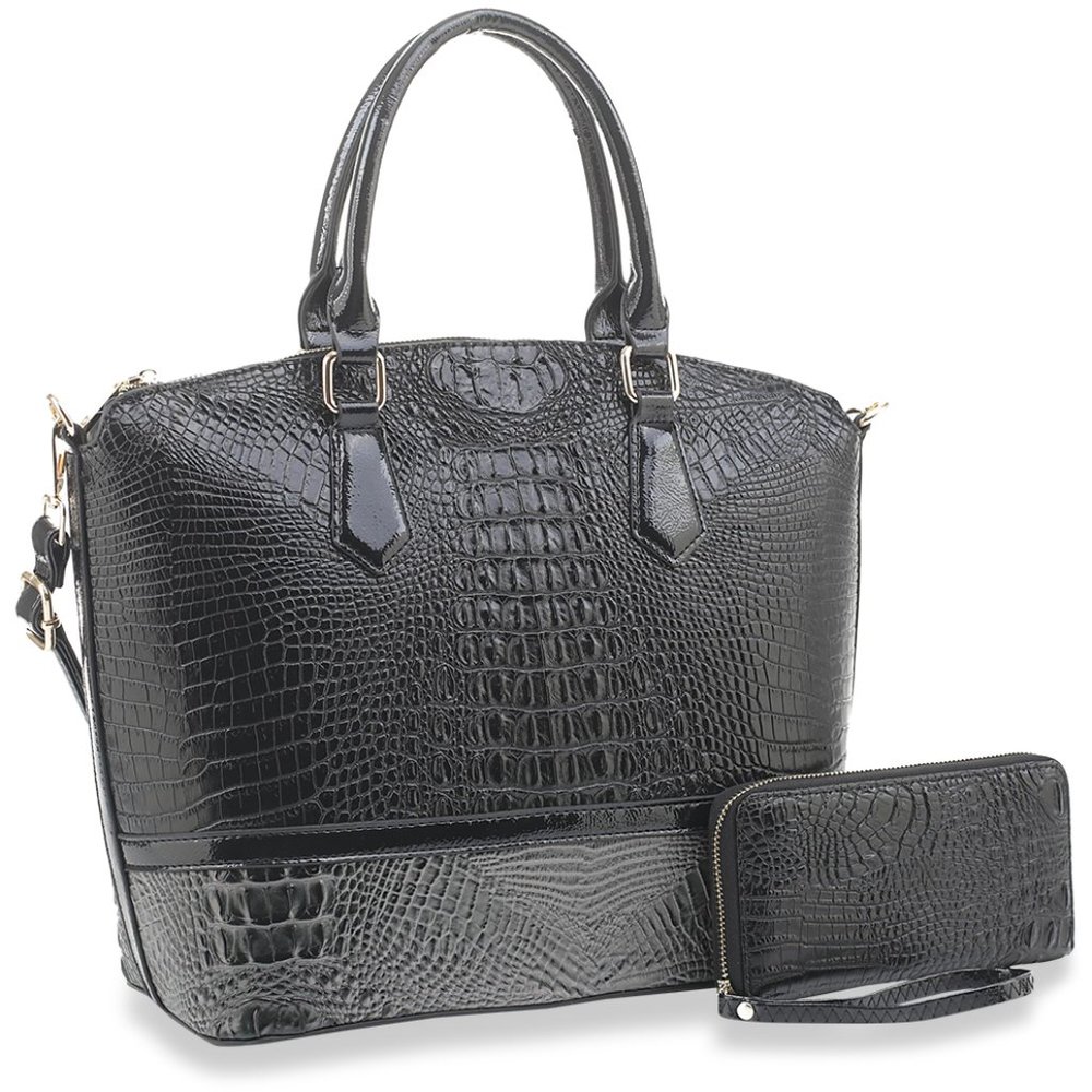 Women Tote Bag Shoulder Bags Satchel 2pcs Purse